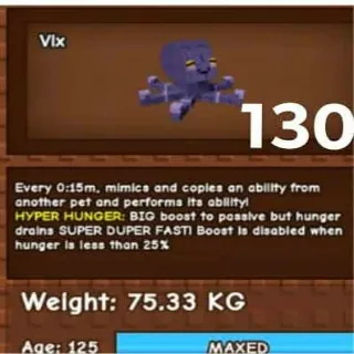 Huge Hyper Hunger Mimic Octopus