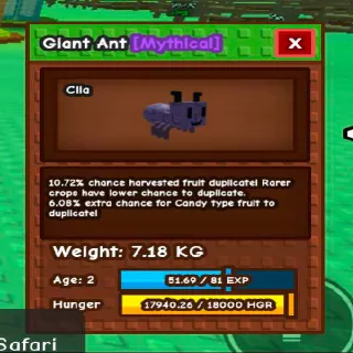 HUGE GIANT ANT