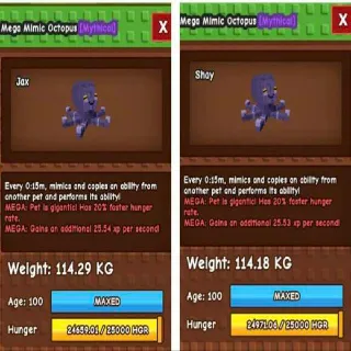 X2 Colossal Mega Mimic Octopus