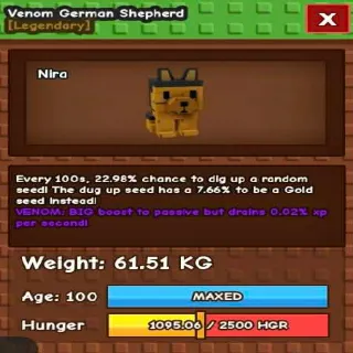 Venom German Shepherd