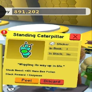 Standing Caterpillar