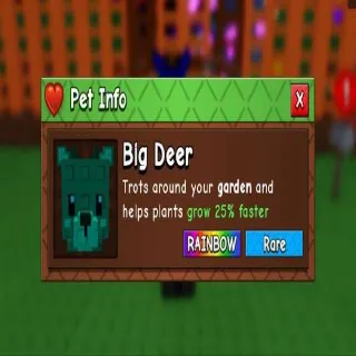 Big Rainbow Deer