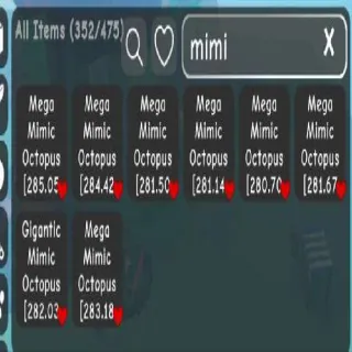X8 Huge Mega Mimic Octopus