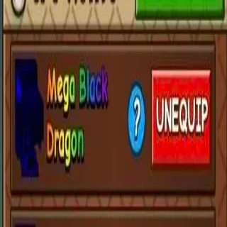 Mega Rainbow Black Dragon
