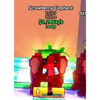 LUCKY STRAWBERRY ELEPHANT