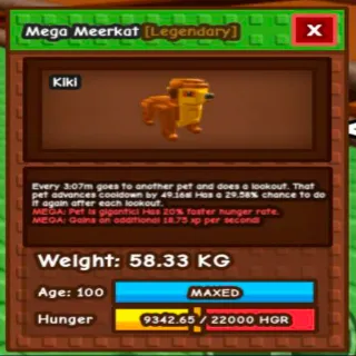 MEGA HUGE MEERKAT MAX