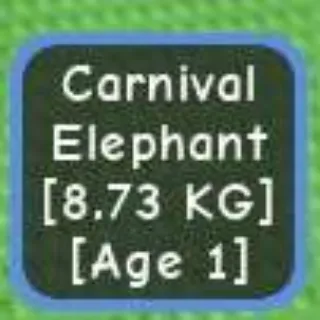 TITANIC CARNIVAL ELEPHANT