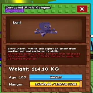 Colossal Mimic Octopus