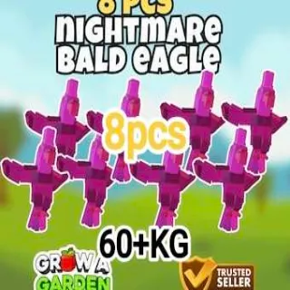 HUGE NIGHTMARE BALD EAGLE 60KG+