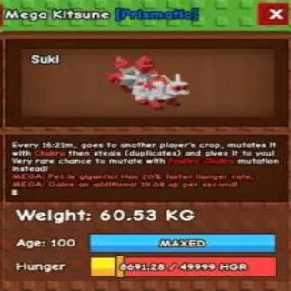 Huge Mega Kitsune