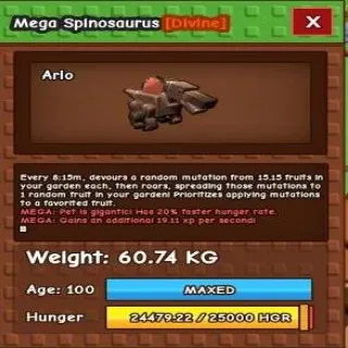 Huge Mega Spinosaurus