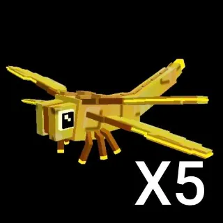 GOLDEN DRAGON FLY - GROW A GARDEN 2