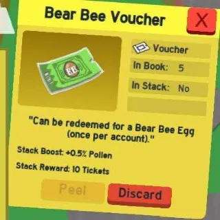 Bear Bee Voucher