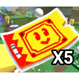 5X TICKET VOUCHER