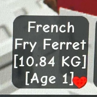 Colossal French Fry Ferret