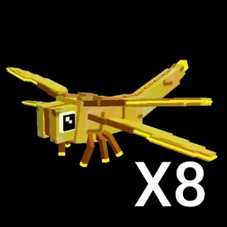 GOLDEN DRAGON FLY - GROW A GARDEN 2