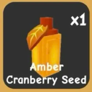 Amber Cranberry Seed