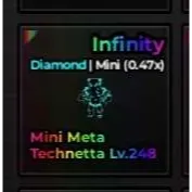 Mini Meta Technetta Diamond
