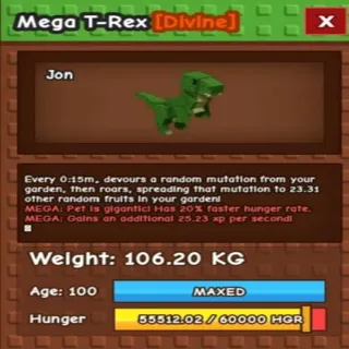 COLOSSAL MEGA T-REX