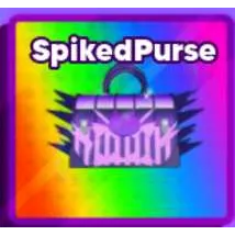 Spiked purse
