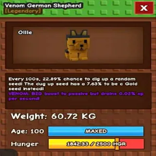 Venom German Shepherd