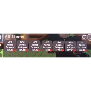 X7 huge venom Mimic Octopus 69+Kg 15sec