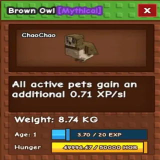 Godly Brown Owl