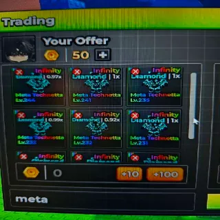 X10 Meta Technetta Diamond