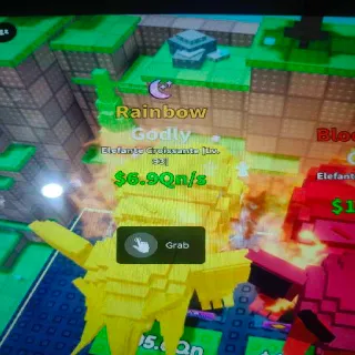 Rainbow Elefante Croissante