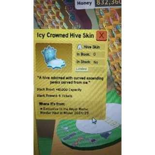 Icy Crowned Hive Skin