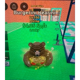 Burgerini Bearini Lucky