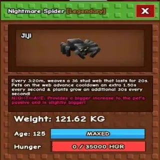 Colossal Nightmare Spider