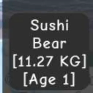 Colossal Sushi Bear