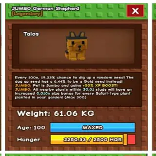 JUMBO German Shepherd