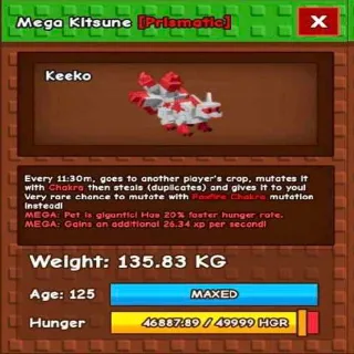 Colossal Mega Kitsune