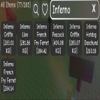 Inferno Set