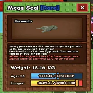 HUGE MEGA SEAL