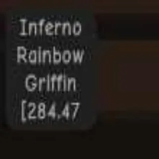 HUGE INFERNO RAINBOW GRIFFIN