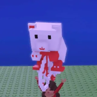 Peppermint Bear On Bike