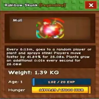 RAINBOW SKUNK