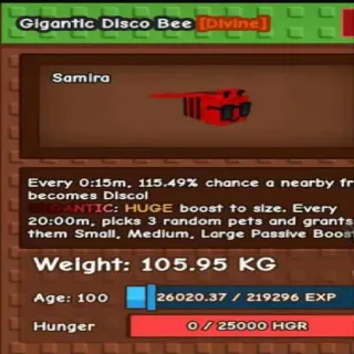 Colossal Gigantic Disco Bee