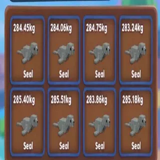 X8 Huge Rainbow Seal