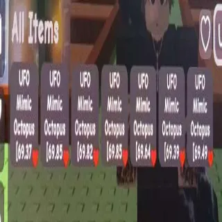 X7 UFO Mimic Octopus 69+Kg 15sec