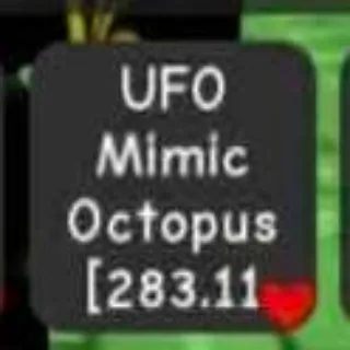 Huge UFO Mimic Octopus