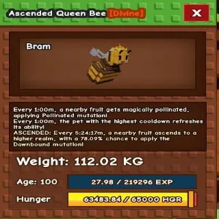 Colossal Ascended Queen Bee