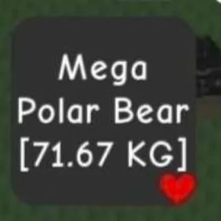 Semi Titanic Mega Polar Bear