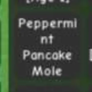 Colossal Peppermint Pancake Mole