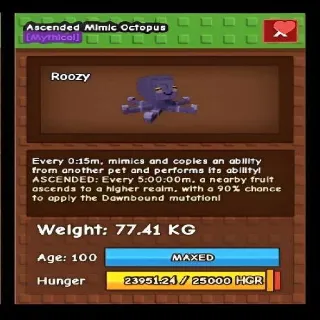 Godly Ascended Mimic Octopus