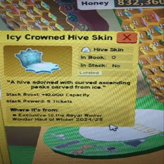 Icy Crowned Hive Skin