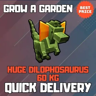 HUGE NIGHTMARE DILOPHOSAURUS 60+KG